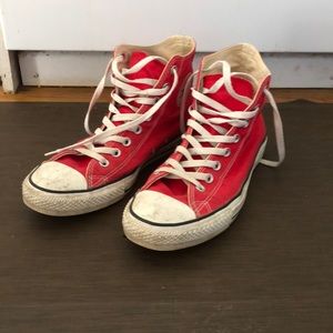 Converse High Top - Red - Men’s 9.5
